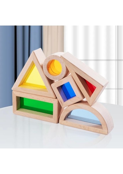 Suntek 6 Inşaat Yapı Oyuncak, Montessori Oyuncaklar Inşaat (Yurt Dışından)