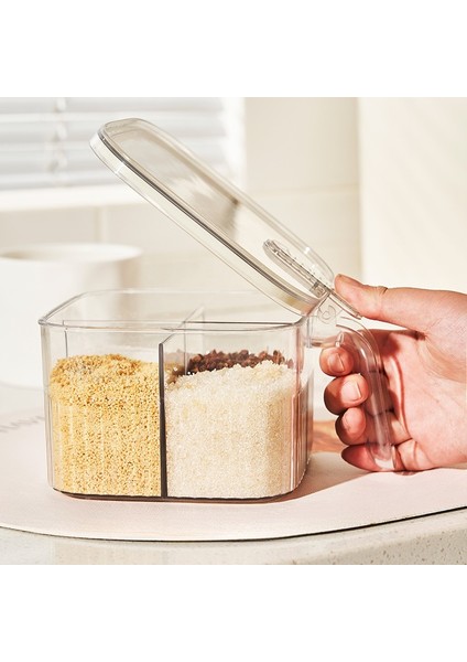 Mutfak Basmalı Tip Baharat Kutusu, Mühürlü, Neme Dayanıklı, Tuzlu, Msg Baharatı, Dört Parçalı Baharat Kavanozu (Yurt Dışından) fırsatları