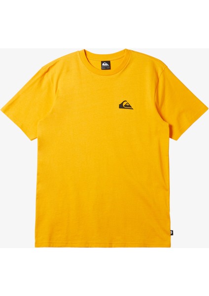 Qs Comp Logo Dna Sarı Erkek Tshirt