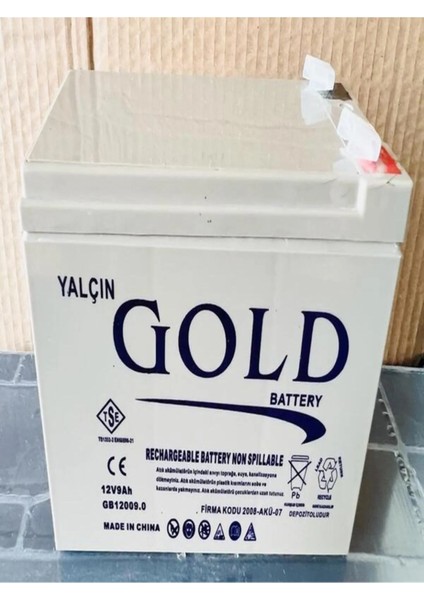 12 Volt 9 Amper Akülü Çocuk Araba Aküsü. Güncel-Yeni Tarih.!!