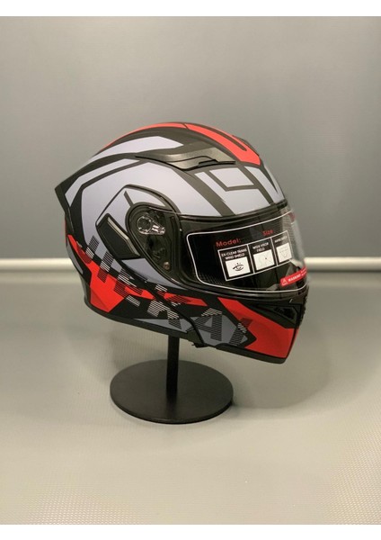 JK20 Jiekai JK-902 Güneş Vizörlü Çene Açılır Kask