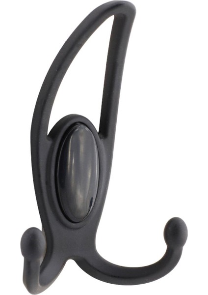 Portmanto Vestiyer Duvar Askısı Metal Dolap Elbise Askılığı Mat Siyah Siyah Kapak indirimleri