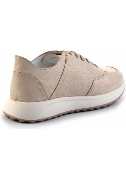 Bej Floter Hakiki Deri Erkek Sneaker E01310110240 modelleri