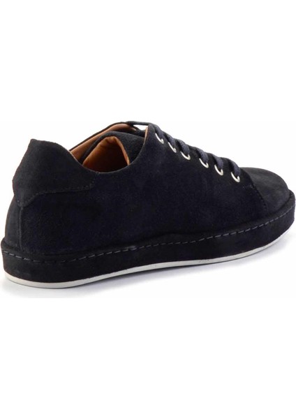 Lacivert Süet Hakiki Deri Erkek Casual Ayakkabı E01310331002 fırsatları