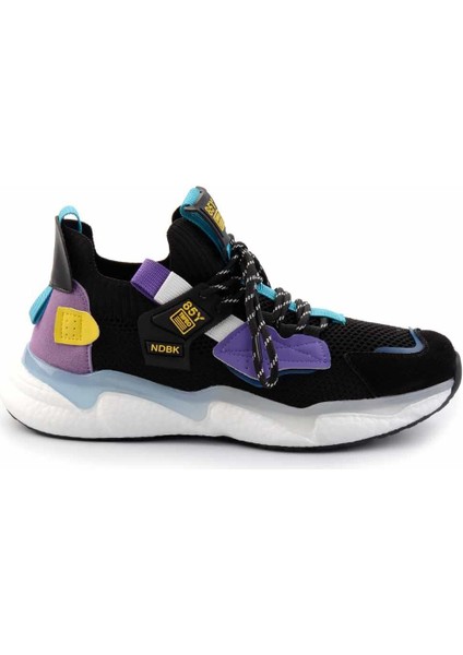 Siyah File Hakiki Deri Erkek Sneaker E01441000222