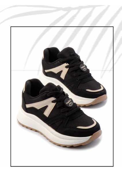 Siyah File Kadın Sneaker K01412600022