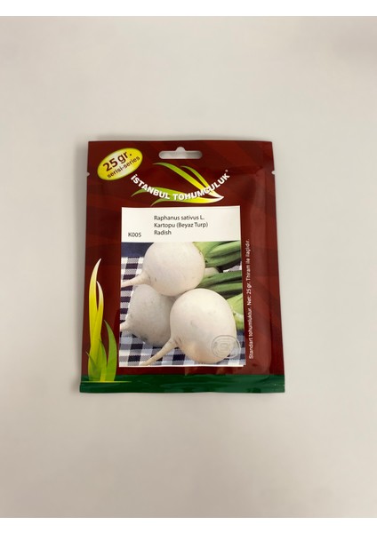 Beyaz Turp (Kartopu) Radish (Raphanus Sativus L.)