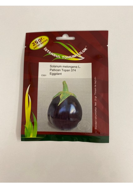 Patlıcan Topan 374 Eggplant Solanum Melongena L.