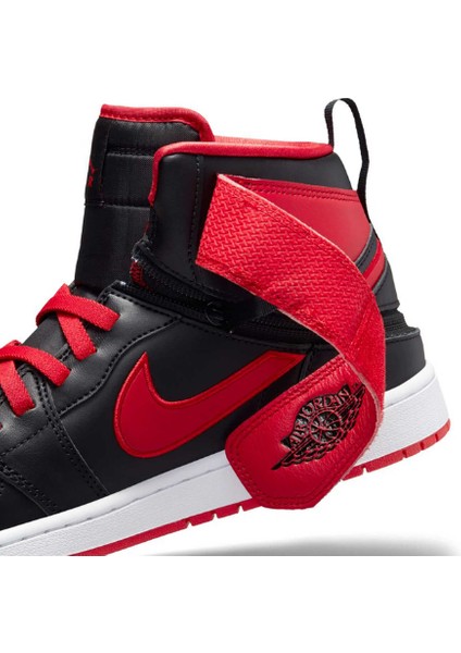 Nıke Air Jordan 1 High Flyease Siyah - Kırmızı Erkek Spor Ayakkabı E-132 CQ3835060