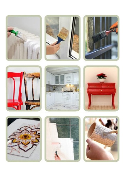 Stella Boya Su Bazlı Akrilik + Dekor Kadife Rulo modelleri