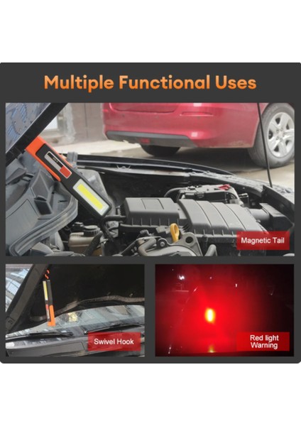 Gold Orion Or 998 Ayarlanabilir Mıknatıslı Şarjlı 5 Adet tamirci feneri fiyatları