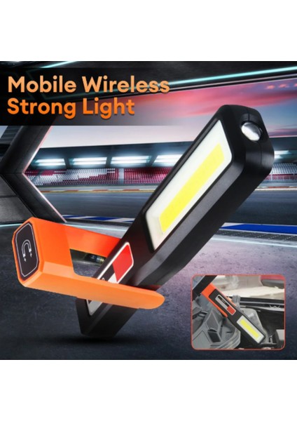 Gold Orion Or 998 Ayarlanabilir Mıknatıslı Şarjlı 5 Adet tamirci feneri