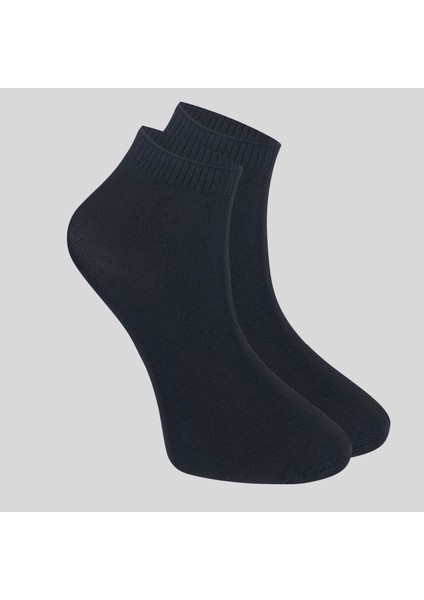 Kral Socks Erkek Bambu Patik Düz Desen (5 Çift) Dikişsiz Çorap