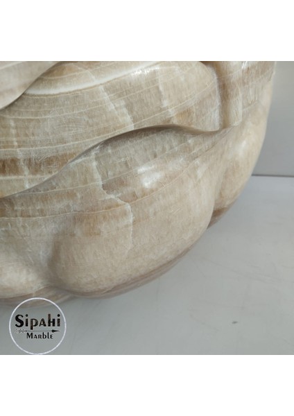 Onyx Dalgalı D Model Kurna