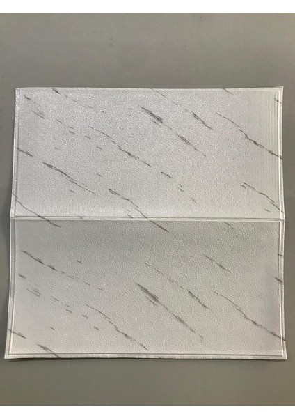 70X70CM 1 Adet Yapışkanlı Modern Mermer Desenli Wc Banyo Salon Mutfak Duvar Kağıdı Paneli NW159