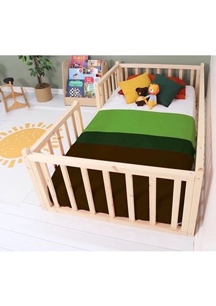 Ahşap Montessori Bebek ve Çocuk Karyolası fırsatları