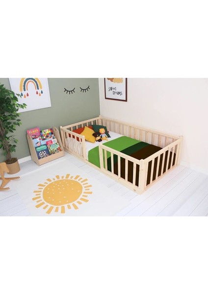 Baby Kinder  Ahşap Montessori Bebek ve Çocuk Karyolası