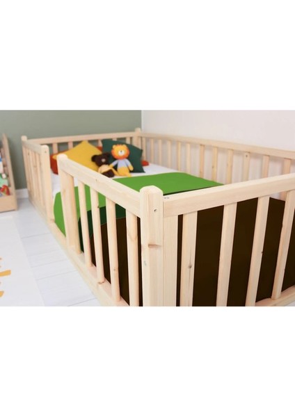 Baby Kinder  Ahşap Montessori Bebek ve Çocuk Karyolası