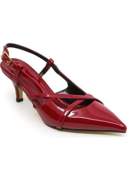 Joya Rugan Bordo Topuklu Ayakkabı fiyatları