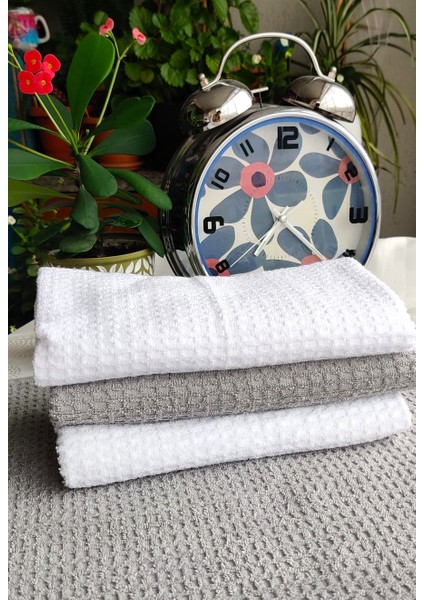 Ihraç Ürünü Dekoratif %100COTTON 50X75CM. El ve Yüz Havlusu ,mutfak Havlusu, Temizlik Bezi, 4.lü Set