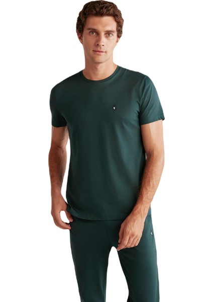 Erkek Yeşil Pijama Takım 402