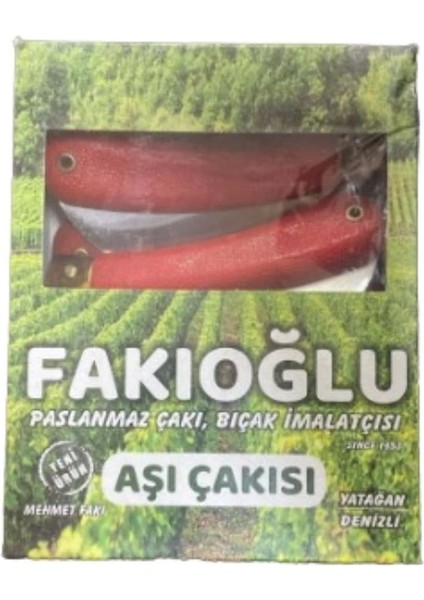 Paslanmaz Aşı Çakısı Plastik Çelik 1 Adet