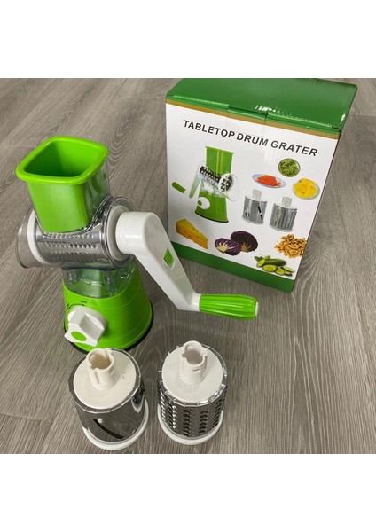 Çok Fonksiyonlu Sebze Kesici El-Krank Mutfak Ev Davul Rende Dilimleyici (Yurt Dışından) fiyatları