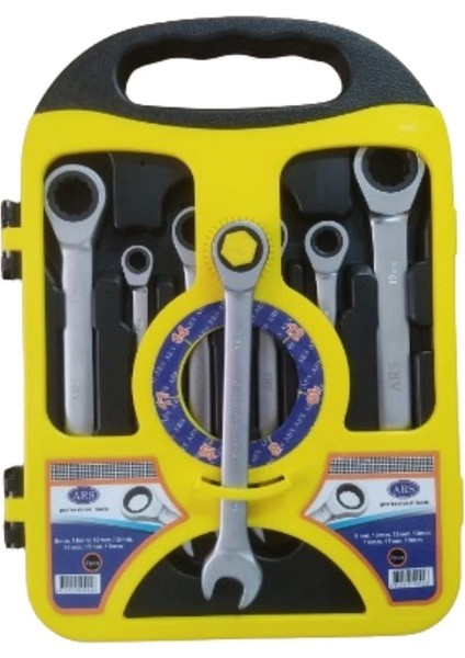 Cırcırlı Kombine Anahtar Seti 7pcs