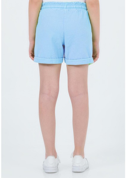 Mavi Gabardin Cepli Şort fiyatları