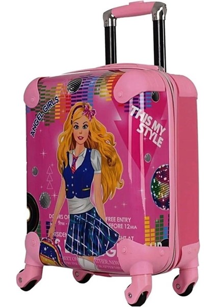Angel Gırls Kız Çocuk Valizi - Pembe fiyatları
