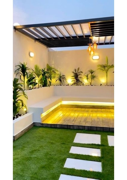 2 Adet 20 Watt Beyaz Işık Ledli Nemli Alan, Dış Mekan, Bahçe, Banyo, Teras, Balkon, Kamelya Apliği fiyatları