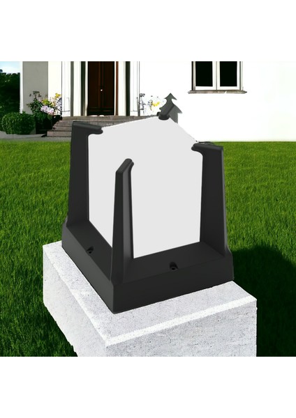 Günışığı Ampul Dahil E27 Duy Bahçe Duvar Armatürü, Modern Yeni Tasarım Dekoratif Set Üstü Aplik modelleri