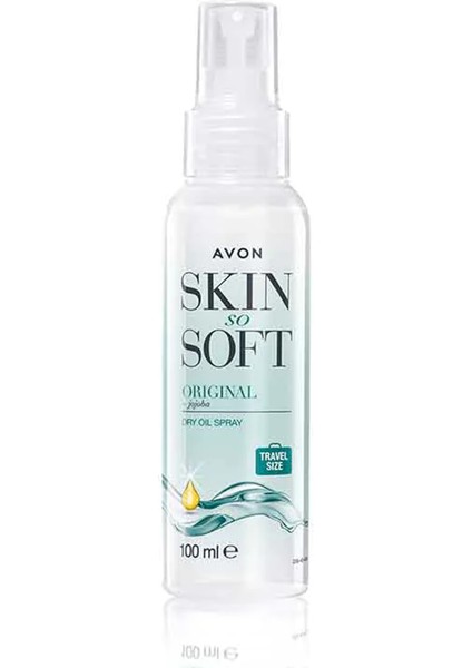 Skin So Soft Kuru Yağ Vücut Spreyi 100 ml