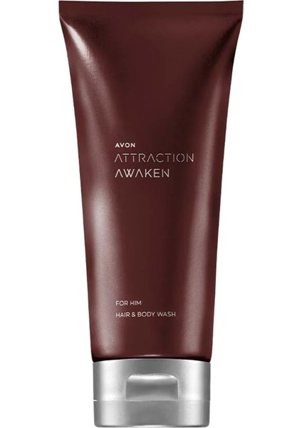 Attraction Awaken Erkek Saç ve Vücut Şampuanı 200 ml