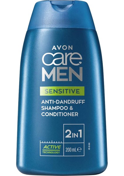 Care Men Sensitive 2'si 1 Arada Kepek Önleyici Şampuan ve Saç Kremi 200 ml