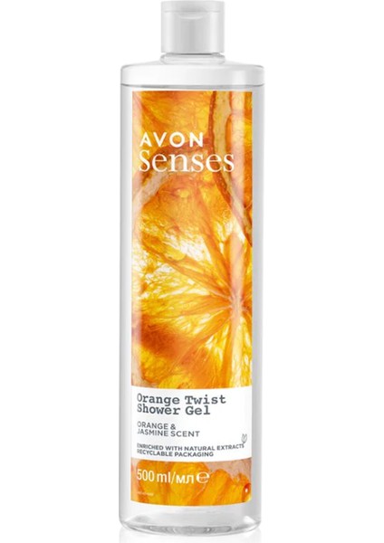 Senses Orange Twist Portakal ve Yasemin Kokulu Duş Jeli 500 ml