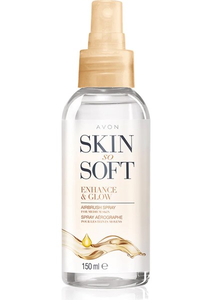 Skin So Soft Enhance & Glow Nemlendirici Sprey Vücut Yağı 150 ml