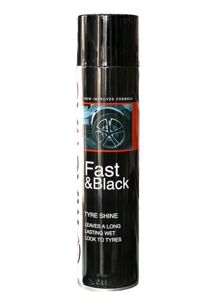 Lastlik Parlatıcı Uzun Süreli Islak Görüntü Fast&black 600ML Macwag