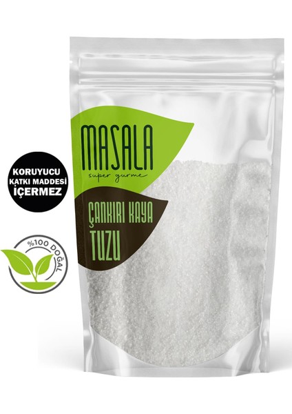 Çankırı Kaya Tuzu 500 G- Öğütülmüş Kristal Tuz (Çankırı Rock Salt)