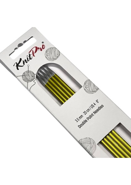 Zing Beş Şiş (Çorap Şişi) Renkli 20 cm