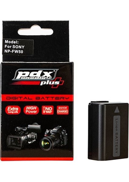 Sony NP FW50 Fotoğraf Makinesi Bataryası 1200 mah