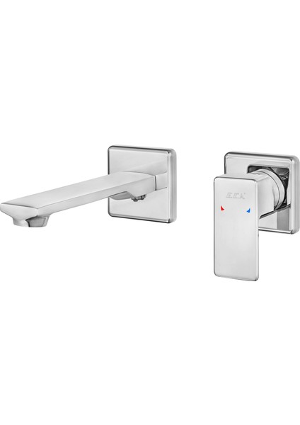 Eca Royal Ankastre Lavabo Bataryası Sıva Üstü ve Sıva Altı Grubu Çift Rozet fiyatları