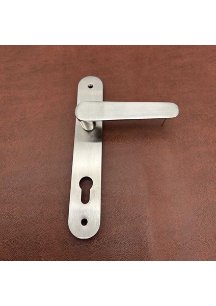 Kaira Inox Zamak Aynalı Yale Çelik Kapı Kolu 1 Takım fiyatları