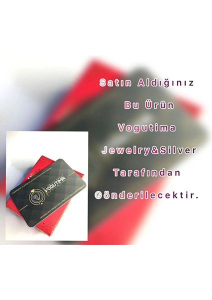 Siyah Oniks Taşlı Sade Özel Seri Vog - EY3118