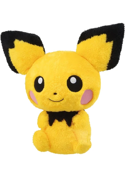 Ithal Dokuma Kumaş Pokemon Go Pichu Junior Pikachu Figür Peluş Oyuncak Uyku & Oyun Arkadaşı 27 Cm.