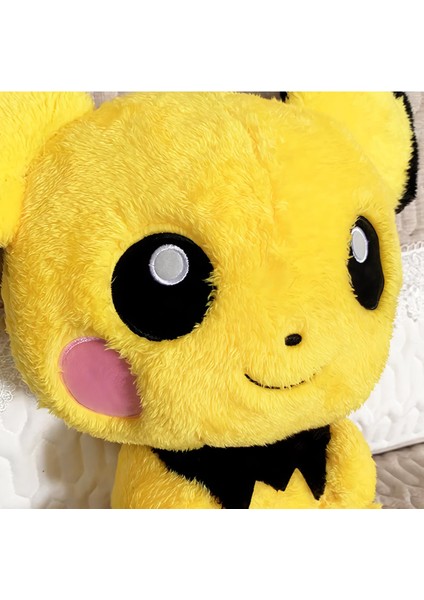 Ithal Dokuma Kumaş Pokemon Go Pichu Junior Pikachu Figür Peluş Oyuncak Uyku & Oyun Arkadaşı 27 Cm.