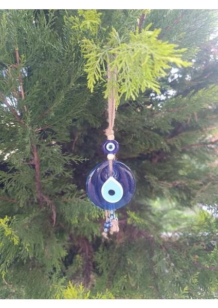 Cam Nazar Boncuğu Hasır Nazarlık Duvar Süsü Kötü Göz Kovucu Ağaç Süsü fiyatları