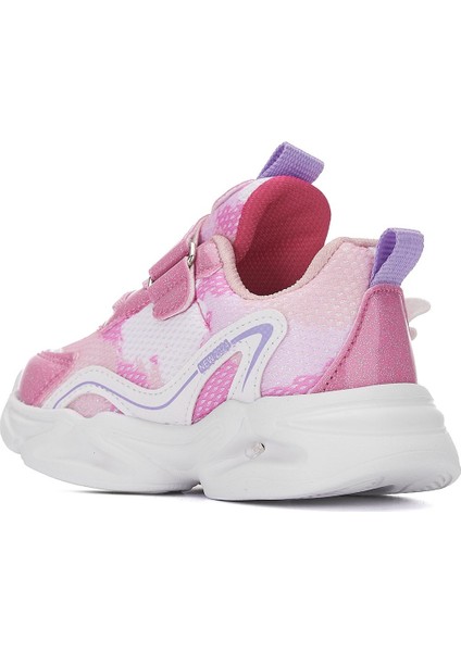 Günlük Kız Çocuk Sneaker Lastik Bağcıklı Hologram Cırtlı Hafif Hello Kitty Nefes Alabilen Ayakkabı 2014 modelleri