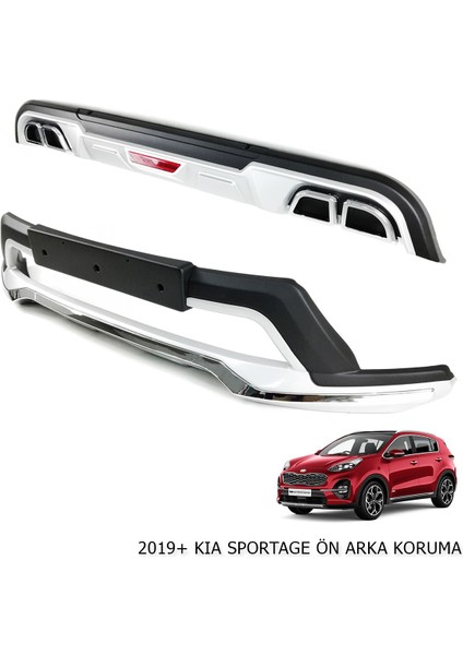 Kia Sportage 2019-2021 Arası Ön Arka Difizör Seti