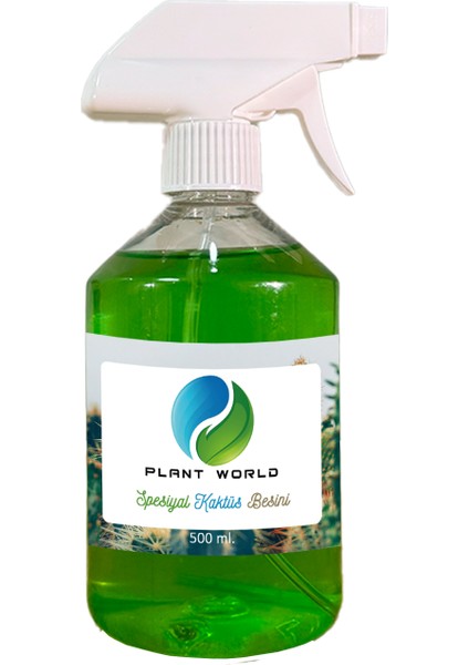 En Güzel Kaktüs Besini (Plant World) Eşsiz Karışım Spesiyal Kaktüs Besini